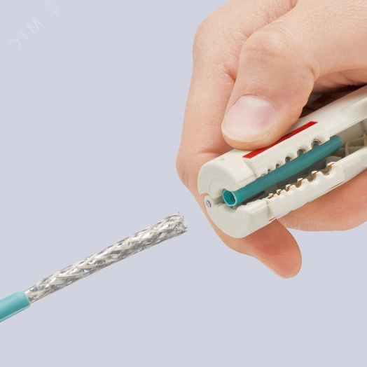 Стриппер для дата-кабелей CAT5 CAT6 CAT7 витая пара UTP/STP 45-10мм 02-4мм L=125мм