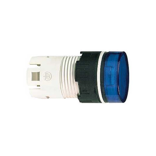 Головка для сигнальной лампы 16мм синяя
