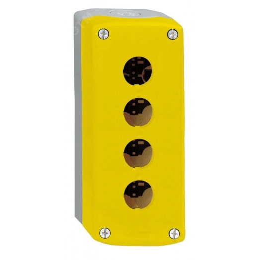 Пост кнопочный желтый 4 кнопки