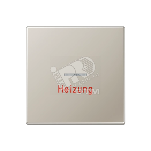 Клавиша для выключателя  благородная сталь