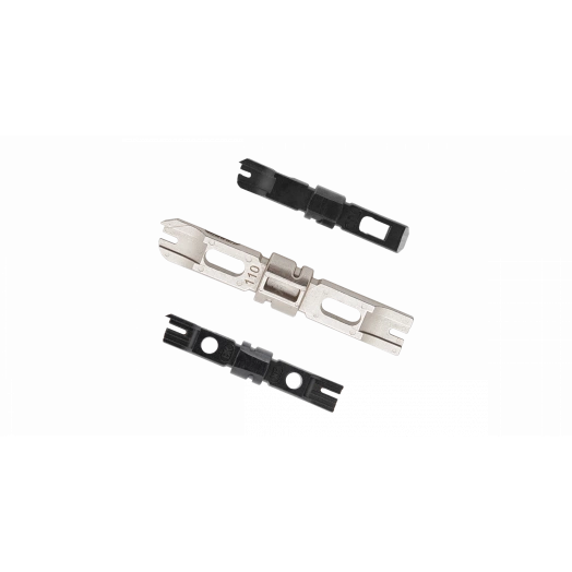 Нож-вставка для заделки витой пары в кроссы типа KRONE, крепление Twist-Lock, черная