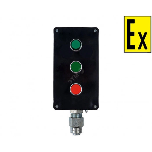 Пост управления взрывозащищенный ПКВ МК Exe-П-122209 Тип  306