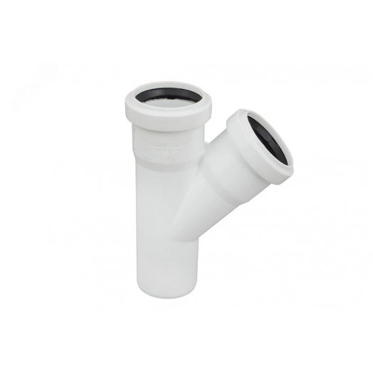 Тройник для бесшумной канализации 45 град. 50 х 50