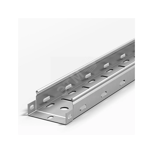 Лоток перфорированный 300х50 L=2м S=1.0мм оцинкованный /полимерный