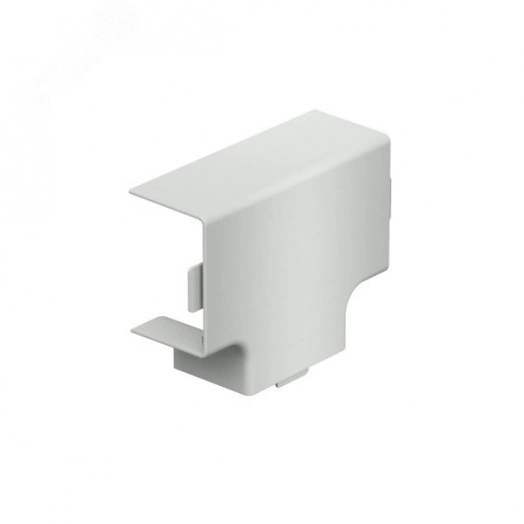 Крышка T-образной секции кабельного канала WDKH 30x45 мм (ABS-пластик, светло-серый)