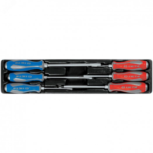Набор отверток силовых, ложемент, 6 предметов