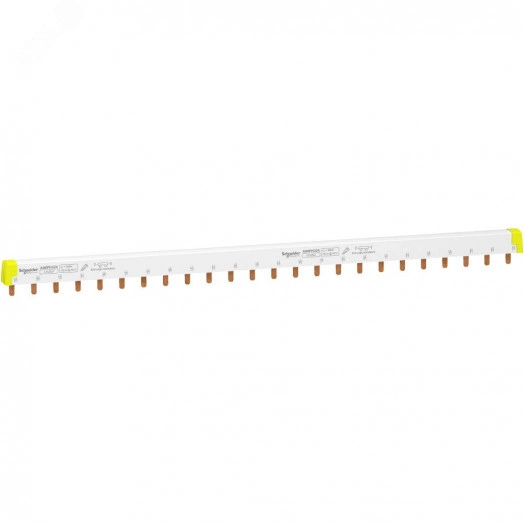 Шинка гребенчатая 3п 24 модуля 18мм 100А разрезаемая