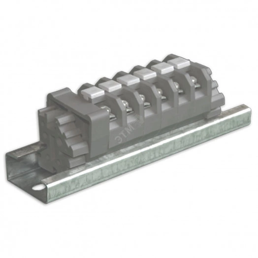 Блок зажимов наборных проходных БЗН24-4П25(05) тип 1