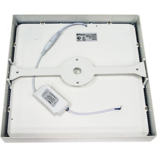 Светильник светодиодный ДПО-18w 4000K 1440Лм квадратный белый