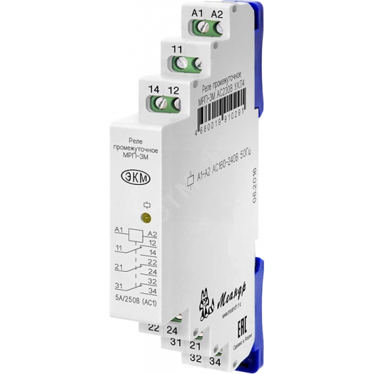 Промежуточное реле МРП-3М AC230В УХЛ4