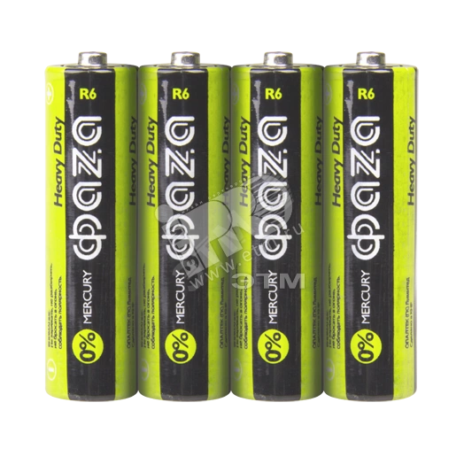 Элемент питания алкалиновый, LR 6(АА)ФАZА Super   Alkaline 4шт