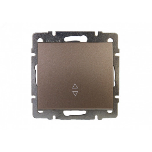 Выключатель RAIN проходной бронза матовая механизм