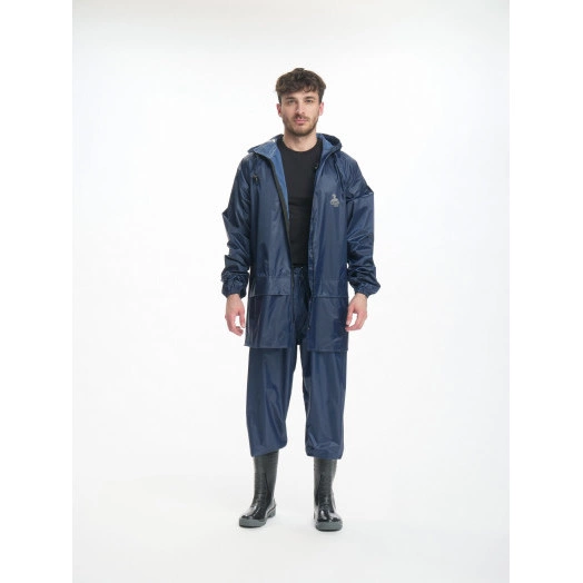 Костюм влагозащитный Тайфун (Нейлон ПВХ,200), темно-синий, 64-66  170-176
