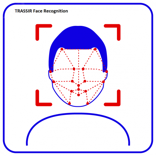 Профессиональное программное обеспечение Face Recognition -  модуль распознавания лиц по заранее настроенной базе