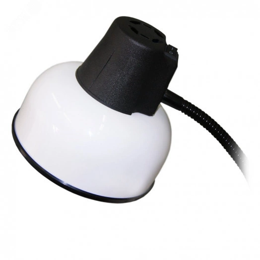 Светильник Бета Ш (Е27, на подставке, 60Вт), гибкая стойка 450 мм