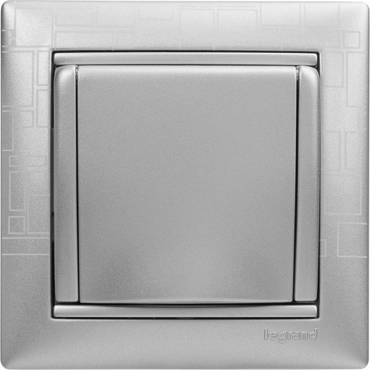 VALENA Рамка 1 пост алюминий модерн