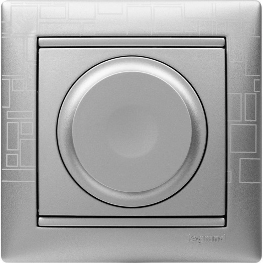 VALENA Рамка 1 пост алюминий модерн