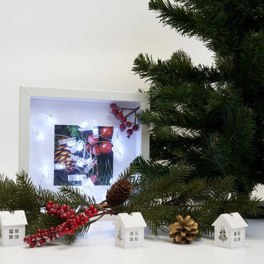 Гирлянда линейная Прищепки LED 2700К 4.5м USB