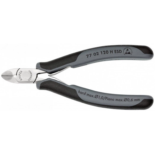 Кусачки боковые для электроники антистатические 120 mm KN-7702120HESD
