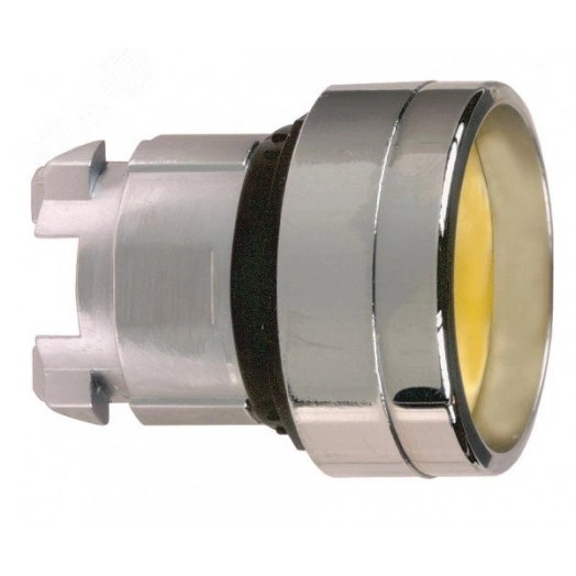 Головка для кнопки 22мм желтая