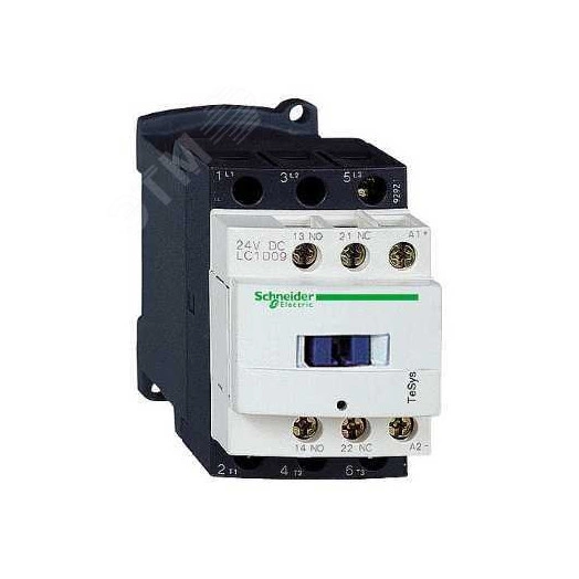 Контактор D 3Р 9 A НО+НЗ 120V 50/60 ГЦ зажим под кольцевой наконечник