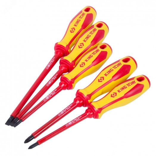 Набор отверток, диэлектрические, 5 предметов