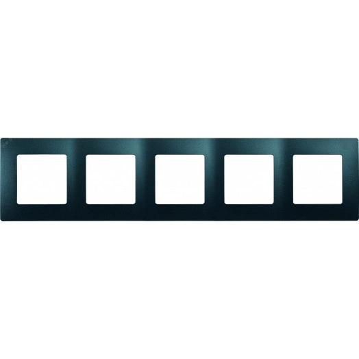 ETIKA Рамка 5 постов антрацит