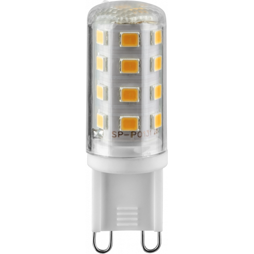 Лампа светодиодная LED 5вт 230в G9 тепло-белый капсульная