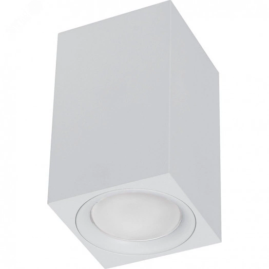 Светильник ДПО GU10 без лампы белый