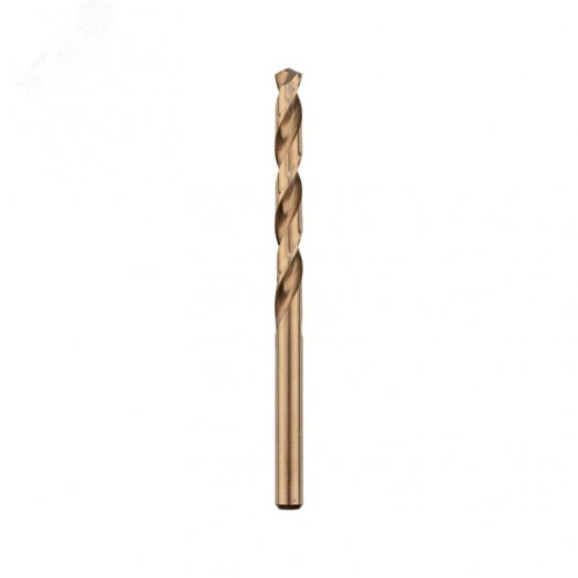 Сверло по металлу 5х86х52 мм (сталь HSS-Co 5% M35 P6M5K5) DIN 338