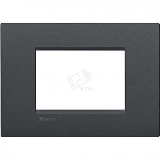 LL AIR Рамка 3 модуля Антрацит