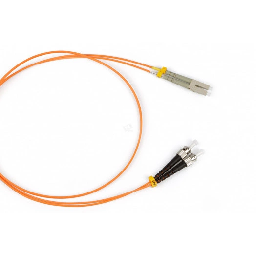 Патч-корд волоконно-оптический (шнур) MM 50/125 ST-LC duple* LSZH 1 м