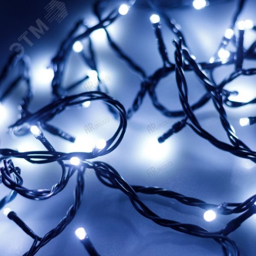 Гирлянда светодиодная декоративная ARD-STRING-HOME-5000-GREEN-50LED-FLASH WHITE (230V, 3.5W) (ARDCL, IP20)