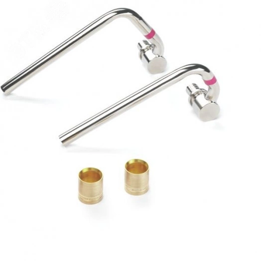 Комплект SL 2-левых концевых C-обр. трубок с гильзами 16-12x1.0 для подкл. радиаторов