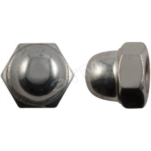 Гайка DIN1587 М6 колпачковая оцинкованная (100 шт)