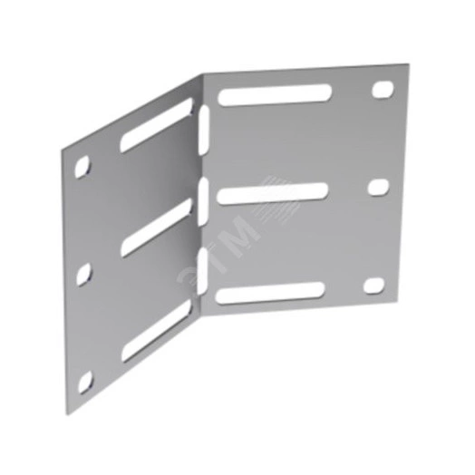 Соединитель угловой H=80 мм горячеоцинкованный