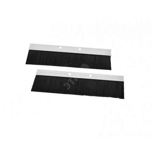 Комплект щеточного ввода в шкаф универсальный черный