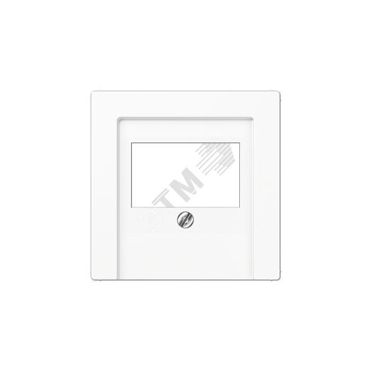 Накладка для USB розетки (ТАЕ гнезда)  Серия A500  Материал- дуропласт  Цвет- белый