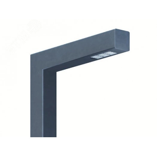 Светильник LED БУК (СТУ) 36Вт 5400Лм 4,0К КСС Д наклон консоли 90 град. прозрачный рассеиватель IP65 высота 6м