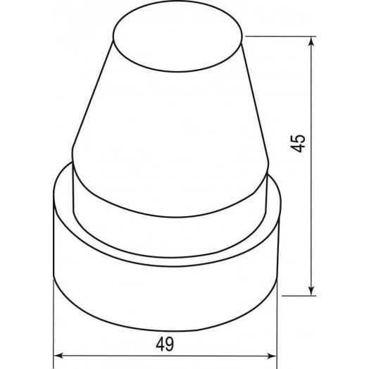 Фотореле 2200w IP44 белый