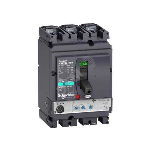 Выключатель автоматический силовой в литом корпусе для промышленного электроснабжения