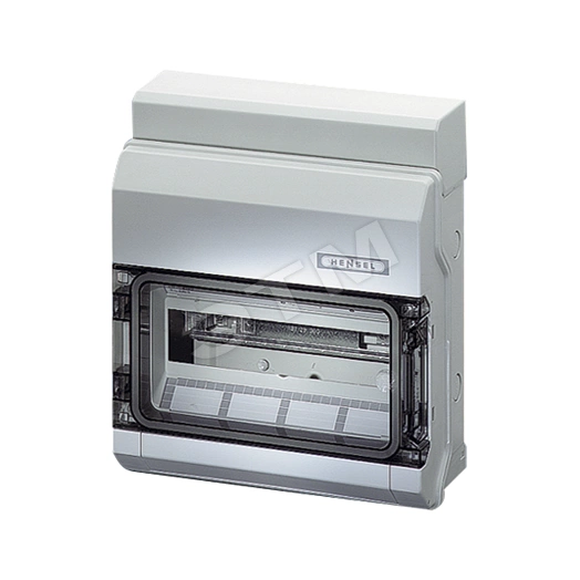 Щит распределительный навесной ЩРн-П-12 IP54 пластиковый с клеммой PE-N эластичные мембраны прозрачная дверь 12 модулей