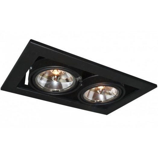 Встраиваемый светильник Arte Lamp CARDANI MEDIO A5930PL-2BK