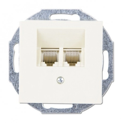 ECO Телефонная розетка двойная 3 кат.