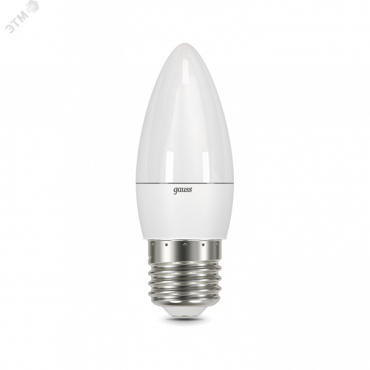 Лампа светодиодная LED 9.5 Вт 950 Лм 6500К холодная E27 Свеча Black Gauss