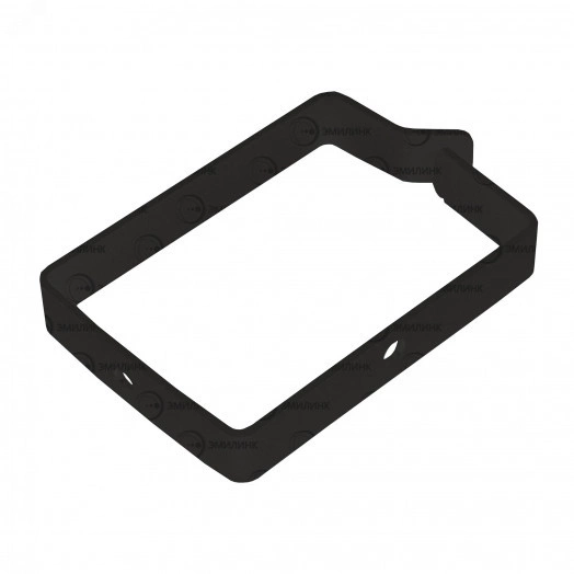 Кольцо для организации кабеля в шкафах NTSS 90х60мм, металл, черный RAL 9005