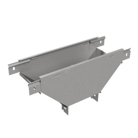 Т-ответвитель переходник 50*300-100 верт. c разворотом трассы на 90гр. ПЛЮС (нижняя часть меньше исходной)