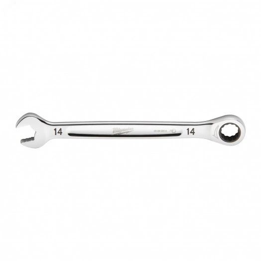 Ключ рожково-накидной с трещоткой 14 мм
