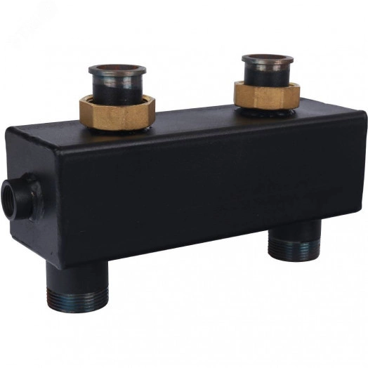 Стрелка гидравлическая ROMMER 4,53 м3/час с       накидными гайками 1 1/4