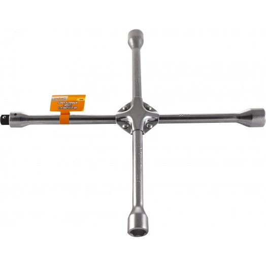 Ключ баллонный крестообразный 17х19х21х22 мм, вставка 1/2''DR